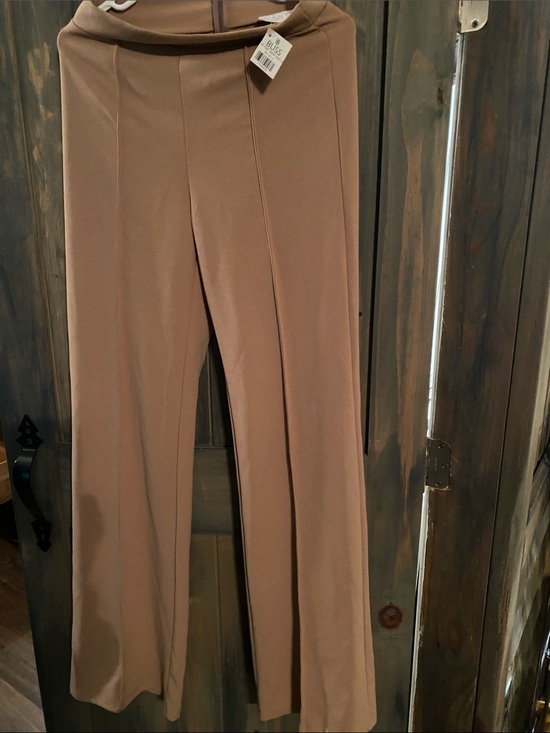 Vintage Canvas Pants - Canvas Women’s Stretch Wide-Leg Pants in Taupe